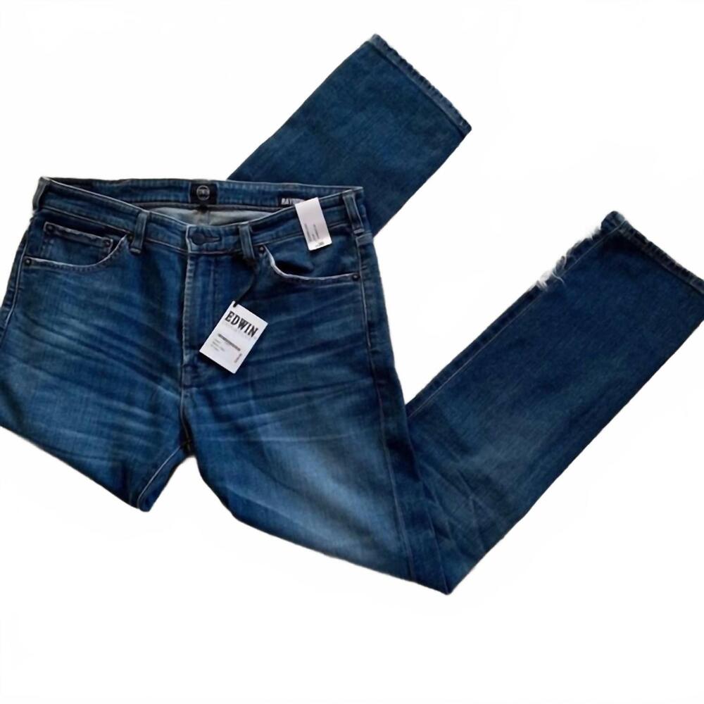 NEW EDWIN women’s raymon slim fit jean in blue